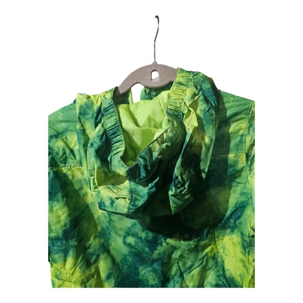 LAND'S END Tie-Dyed Hoodie Coat - Size Medium (10-12) - Picture 4 of 9